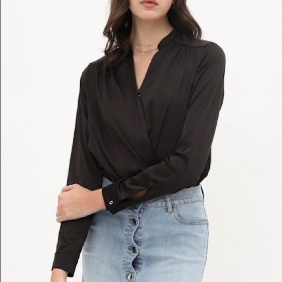 Bodysuit Wrap Shirt. - Picture 5 of 7